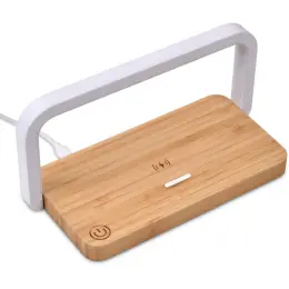 Okiyo Yoru Bamboo Multifunction Night Light Light Off